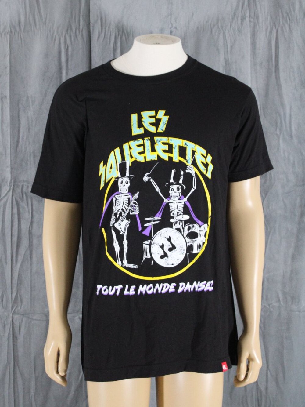 Graphic T-shirt - Les Squelettes TV Ontario Retro Kid - Men's Large